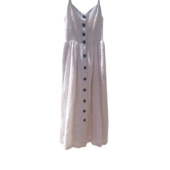Urban Outfitters Dresses & Skirts - Urban Outfitters | 15 PTP | Button-Down Dress | Eyelet | EUC | Sm